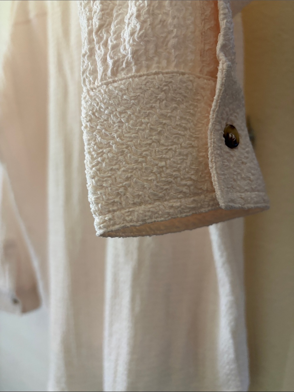 BKE Light Cream Button-Down NWOT - Picture 5 of 15